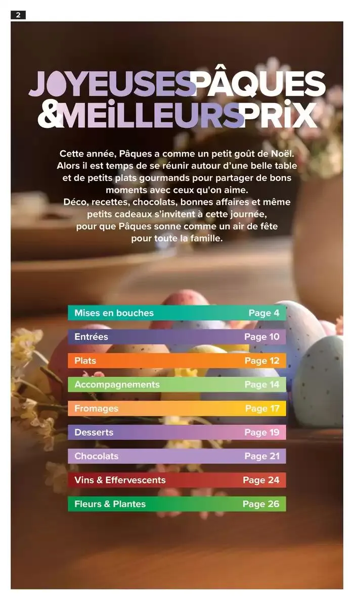 JOYEUSES PÂQUES du 15 avril au 27 avril 2025 - Catalogue page 4