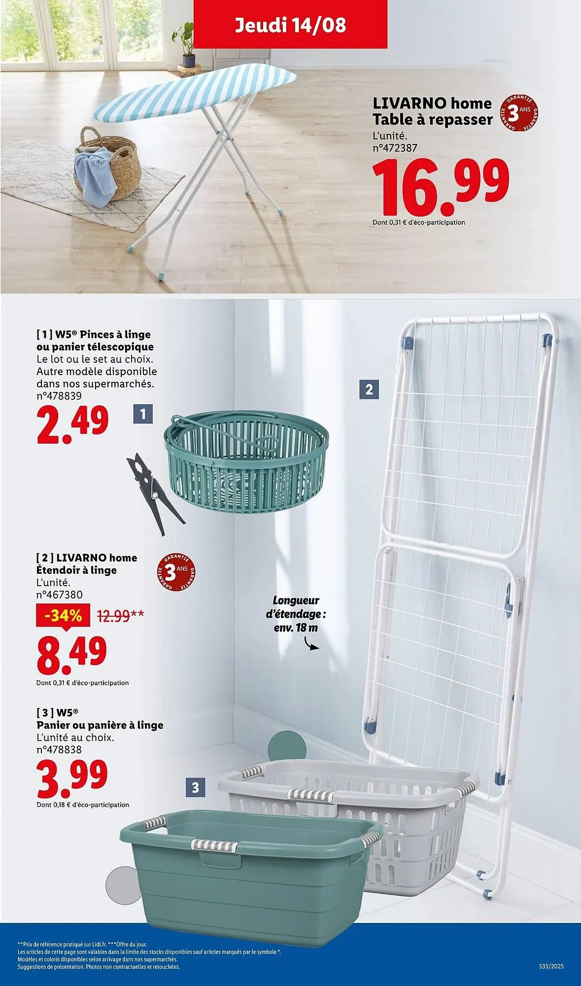 Catalogue Lidl du 11 août au 14 août 2025 - Catalogue page 29