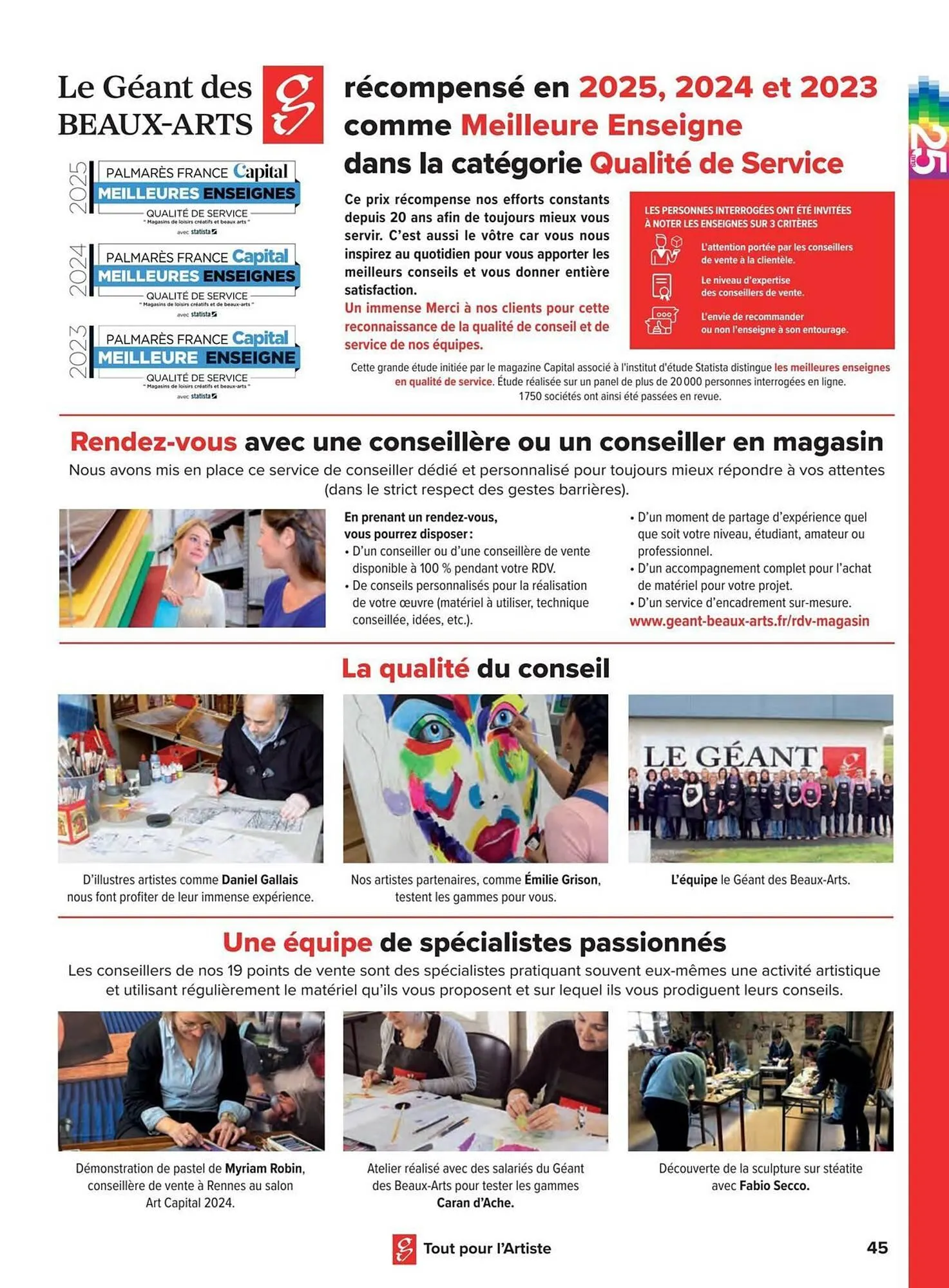 Catalogue Le Géant des Beaux-Arts du 6 janvier au 31 décembre 2025 - Catalogue page 140