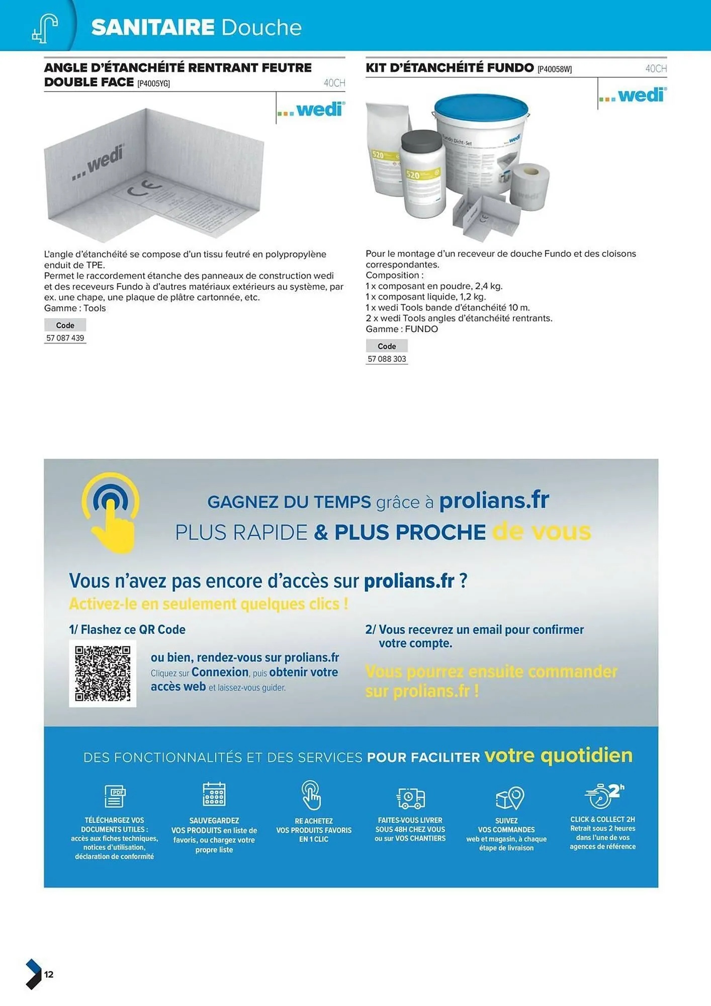 Catalogue Prolians du 2 octobre au 31 décembre 2025 - Catalogue page 12