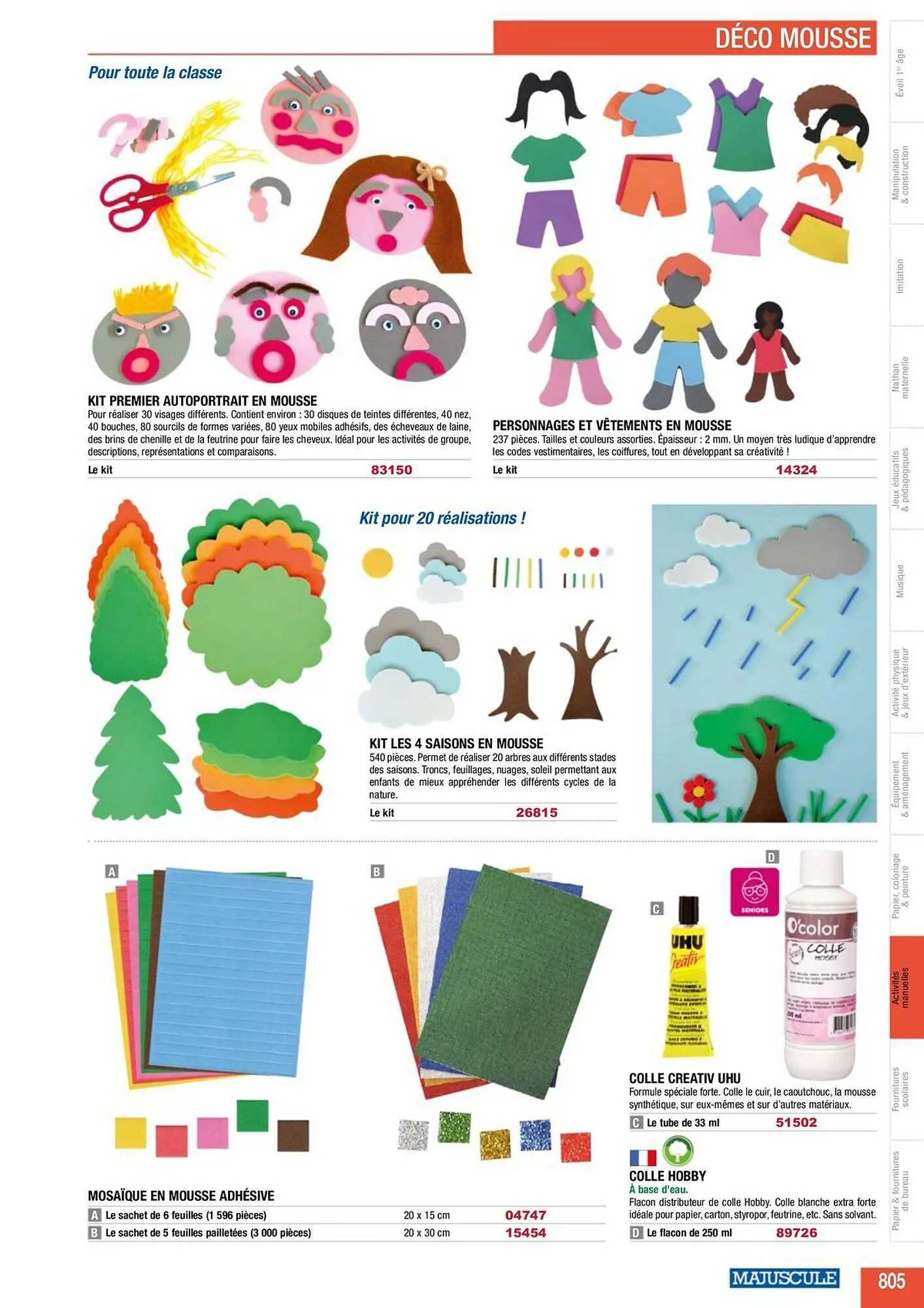 Catalogue Majuscule du 4 mars au 31 décembre 2025 - Catalogue page 829
