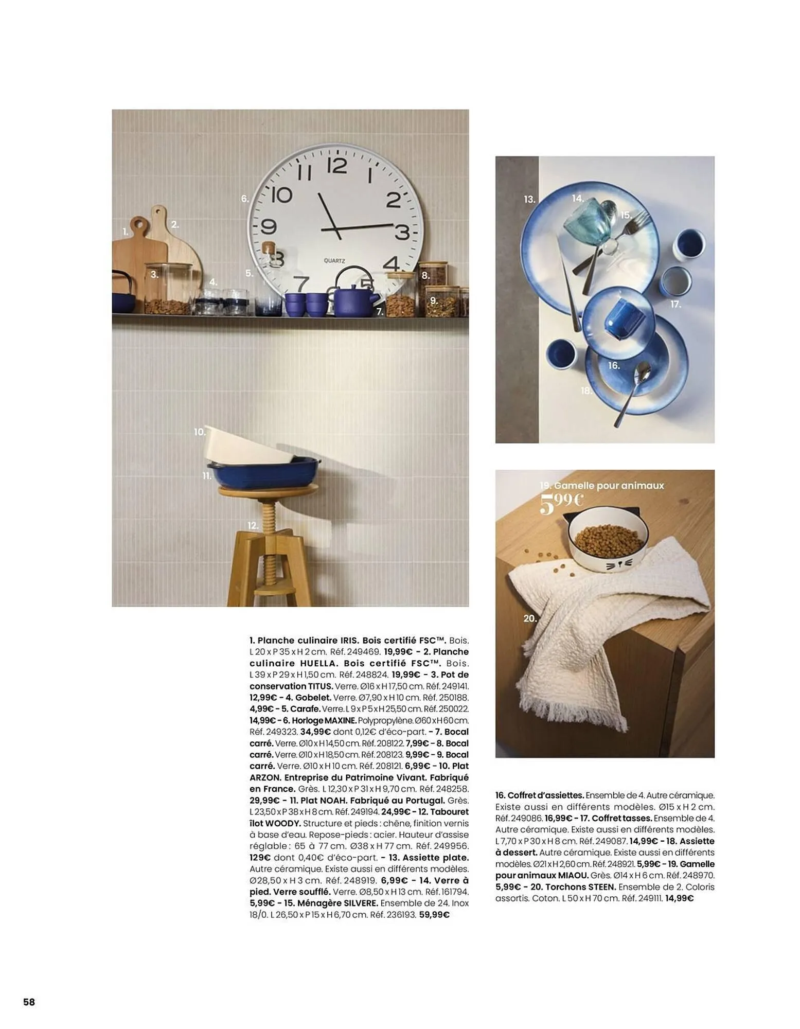 Catalogue Maisons du Monde du 11 décembre au 31 décembre 2025 - Catalogue page 58