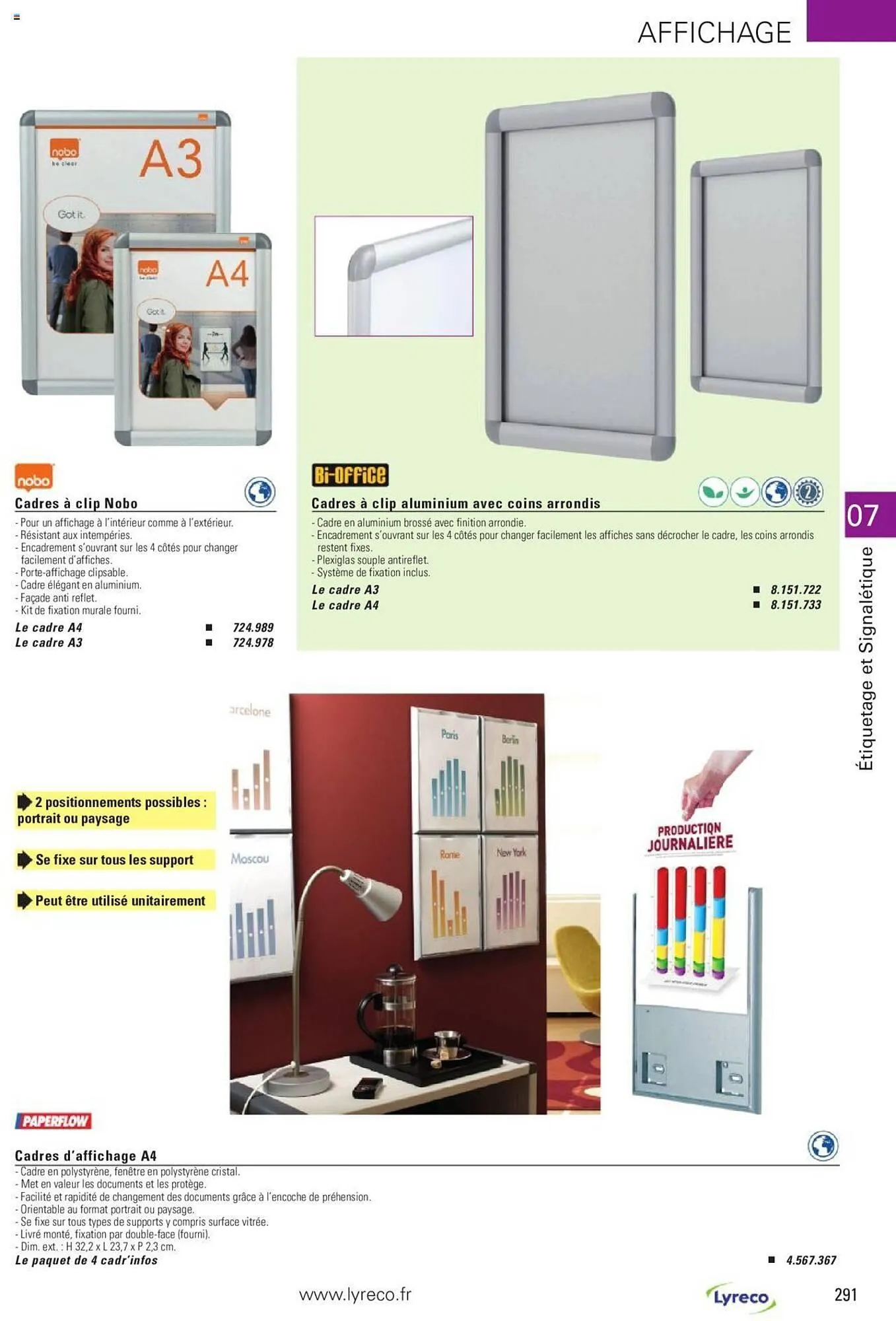 Catalogue Lyreco du 15 mai au 31 décembre 2023 - Catalogue page 291