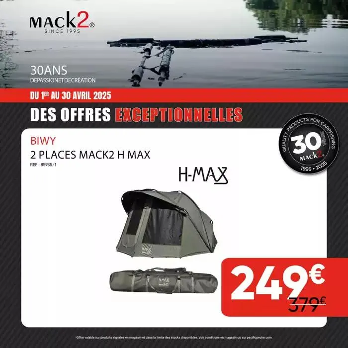 Ce mois-ci découvrez une NOUVELLE sélection de produits de la marque Mack2 à un prix EXCEPTIONNEL ! du 1 avril au 30 avril 2025 - Catalogue page 3
