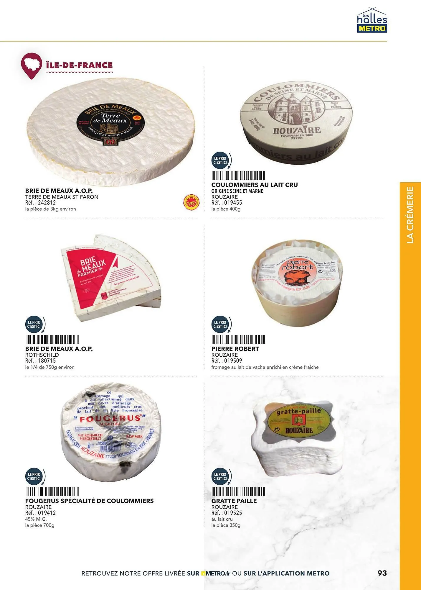 Catalogue METRO du 2 mars au 31 décembre 2025 - Catalogue page 93