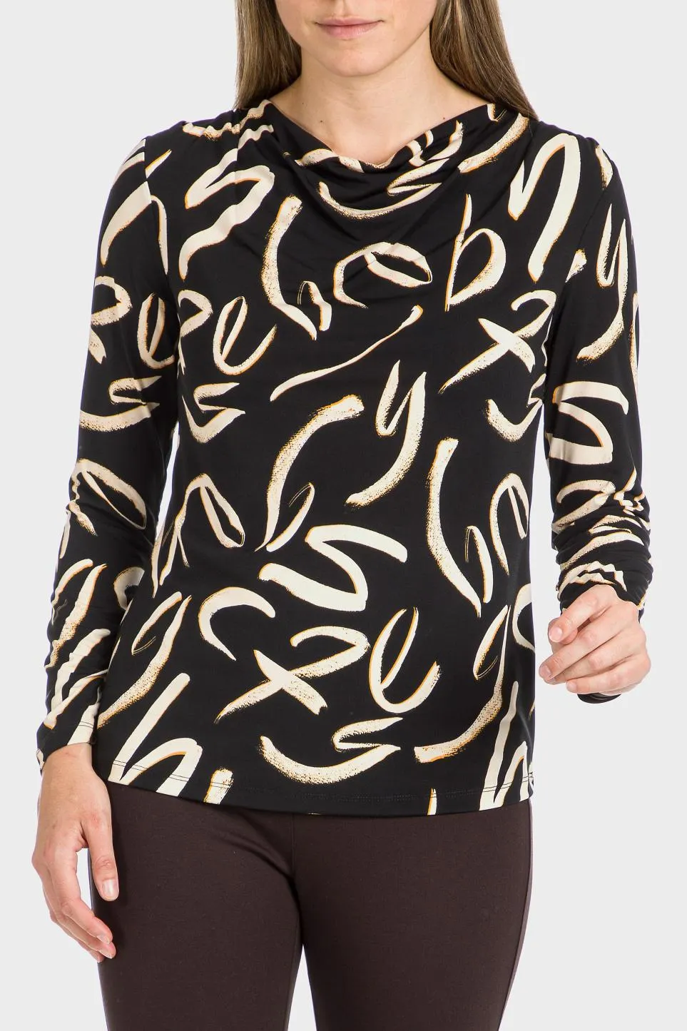 T-shirt imprimé abstrait