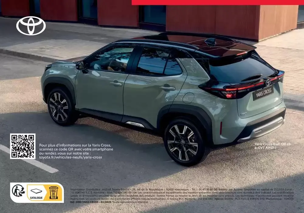 Toyota Yaris Cross du 27 mars au 27 mars 2026 - Catalogue page 48