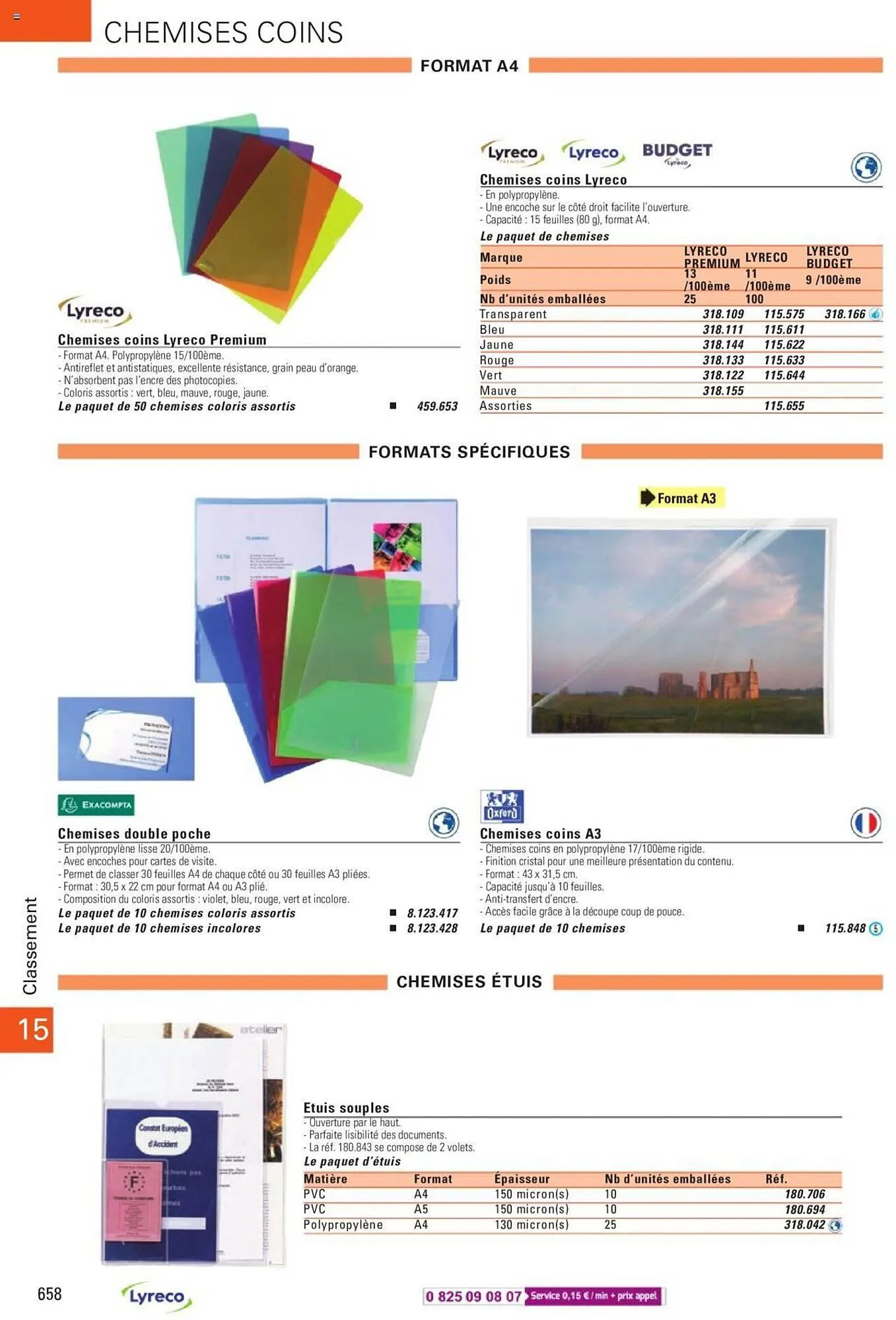 Catalogue Lyreco du 15 mai au 31 décembre 2023 - Catalogue page 658