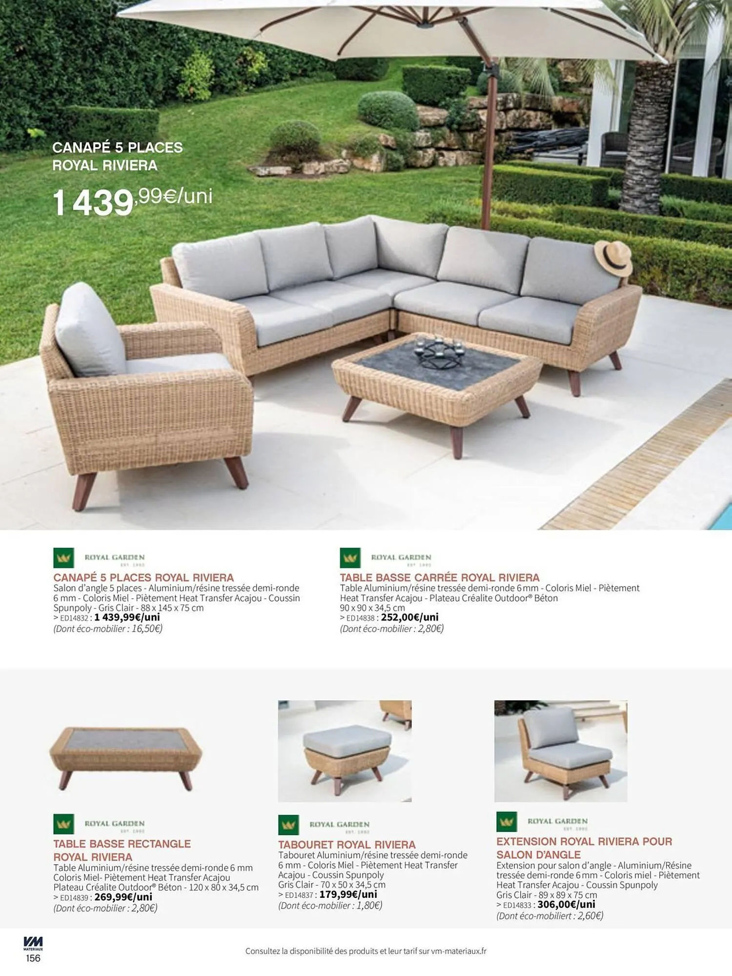 Catalogue VM Matériaux du 11 juin au 30 juin 2026 - Catalogue page 156