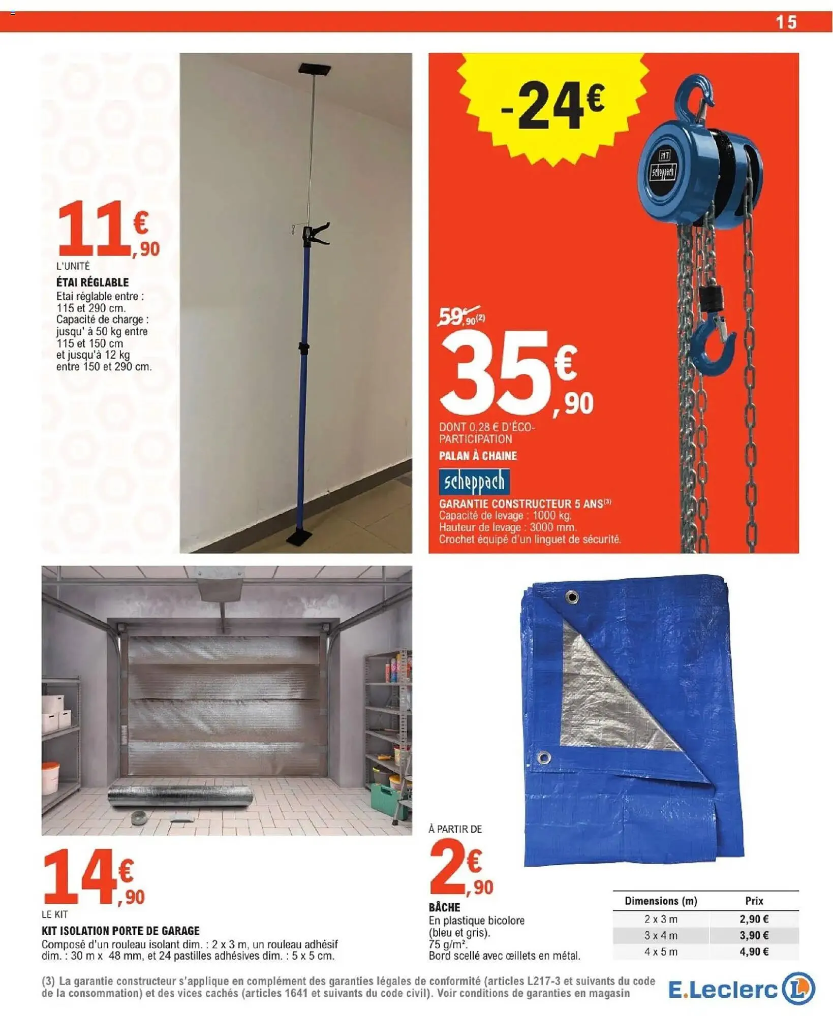 Catalogue E.Leclerc Brico du 27 janvier au 7 février 2026 - Catalogue page 15