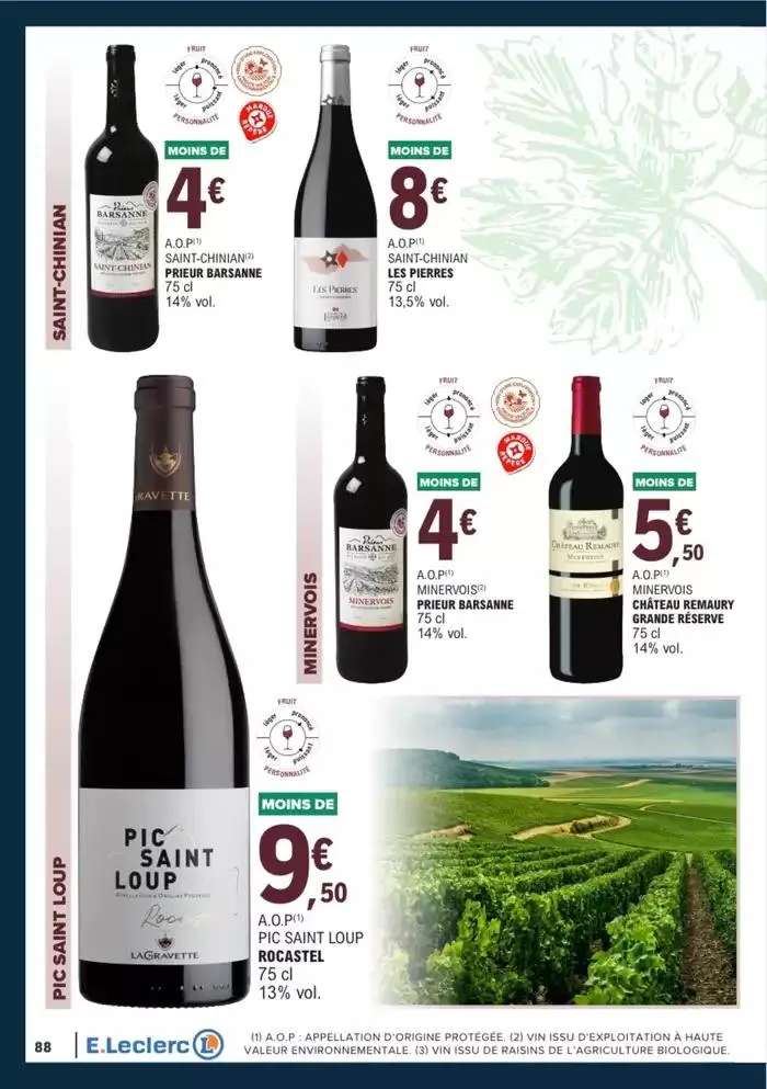 GUIDES DES VINS 2024/2025 du 1 avril au 31 décembre 2025 - Catalogue page 114