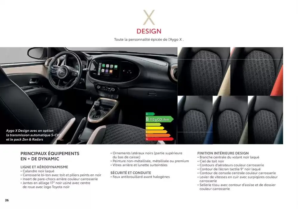 Toyota Aygo X du 6 novembre au 6 novembre 2025 - Catalogue page 26