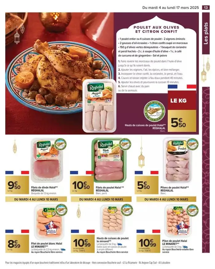 TOUT LE RAMADAN À PETIT PRIX du 4 mars au 17 mars 2025 - Catalogue page 15