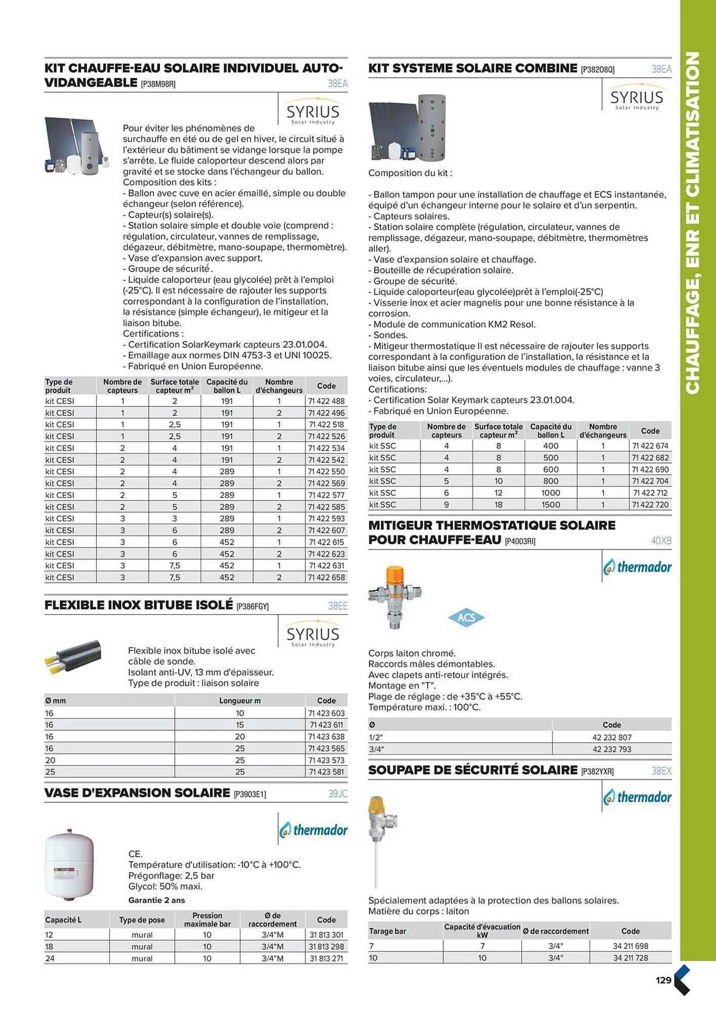 Catalogue Prolians du 2 octobre au 31 décembre 2025 - Catalogue page 129
