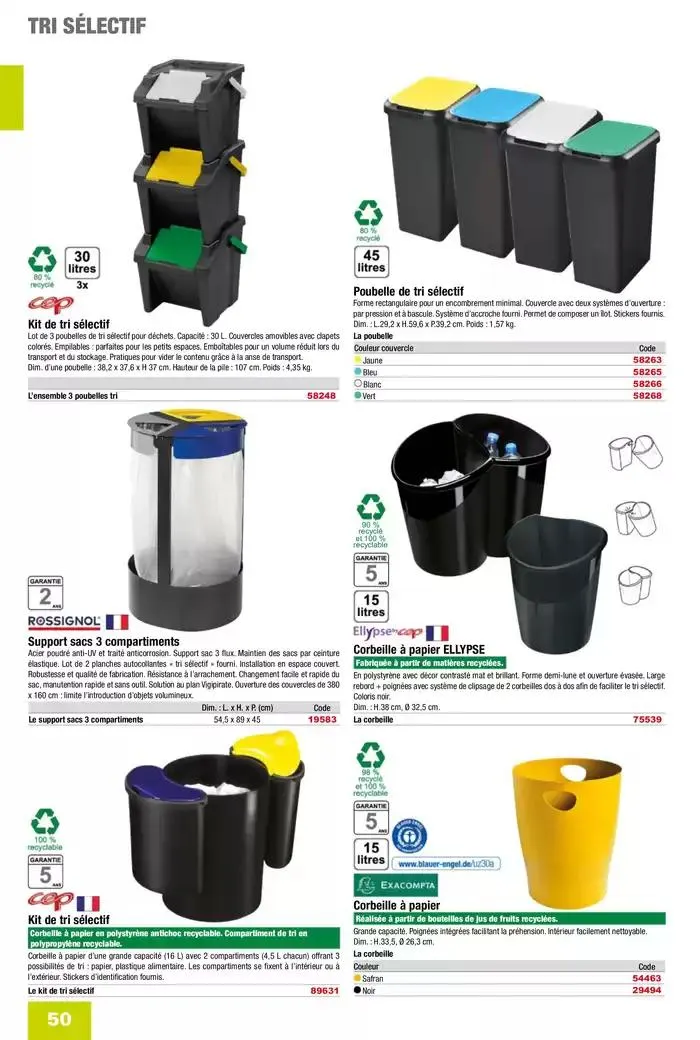 Catalogue Entreprises 2025 du 13 janvier au 31 décembre 2025 - Catalogue page 52