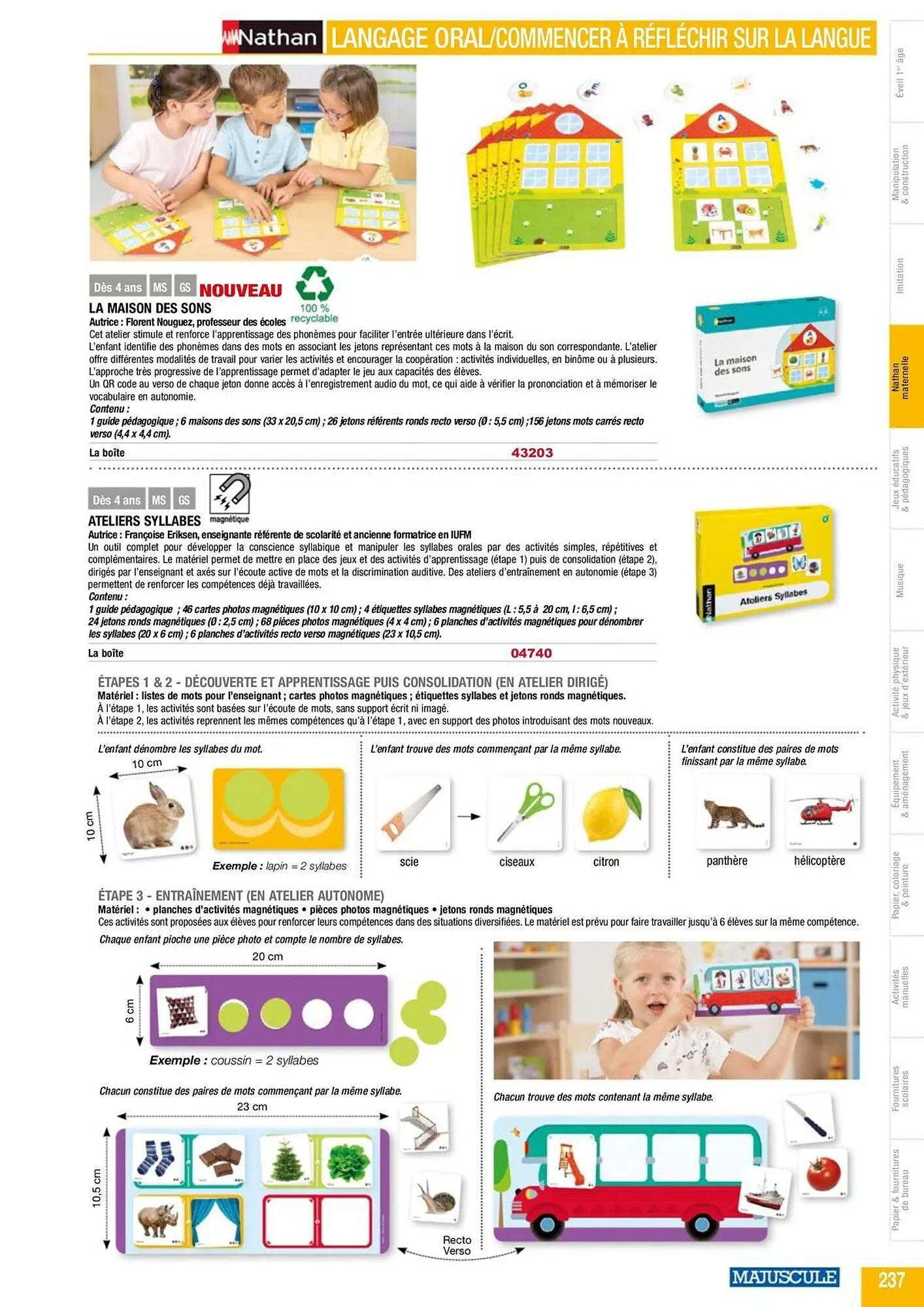 Catalogue Majuscule du 4 mars au 31 décembre 2025 - Catalogue page 261