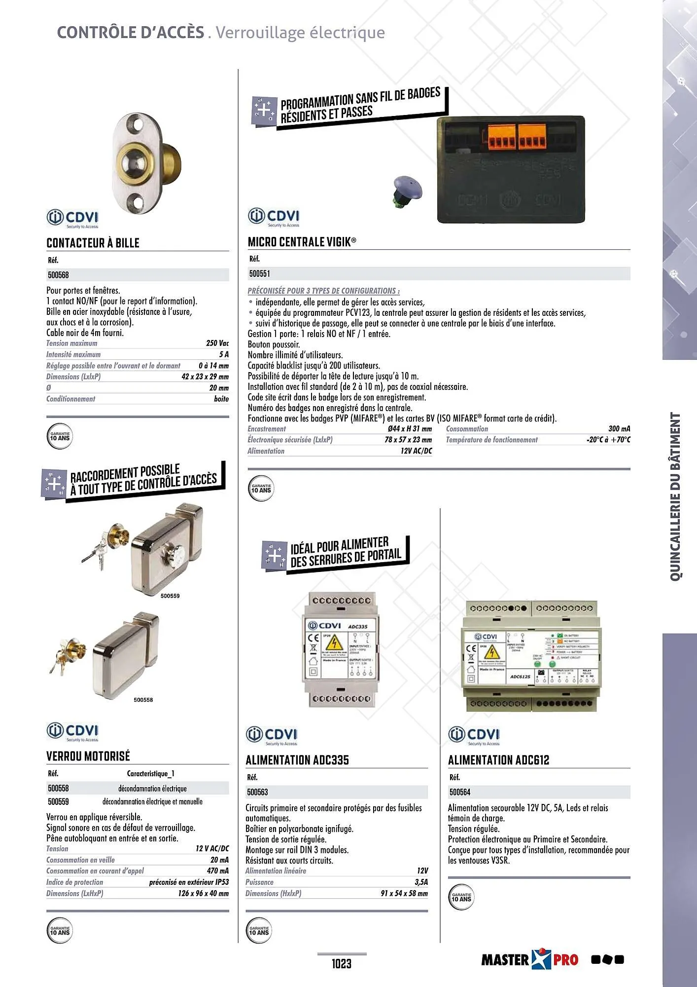 Catalogue Master Pro du 28 janvier au 30 décembre 2028 - Catalogue page 1027