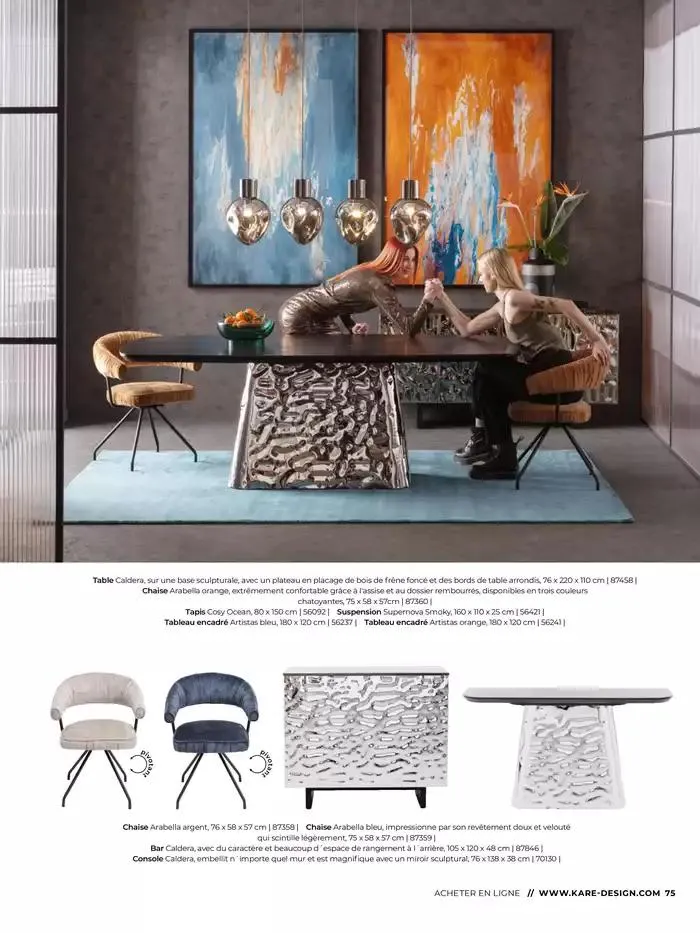 LE MAGAZINE POUR LES ENTHOUSIASTES DU DESIGN du 6 février au 31 décembre 2025 - Catalogue page 75