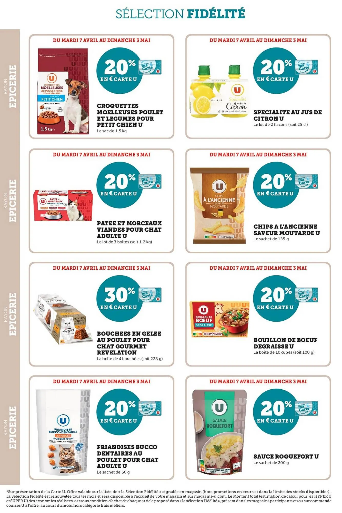 Catalogue Super U du 7 avril au 3 mai 2026 - Catalogue page 20