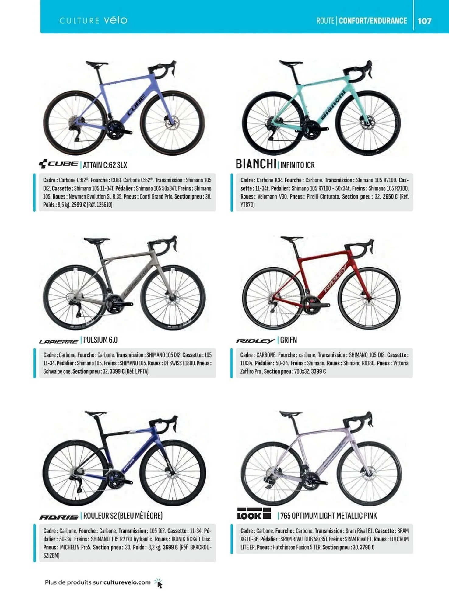 Catalogue Culture Vélo du 19 décembre au 31 décembre 2026 - Catalogue page 107