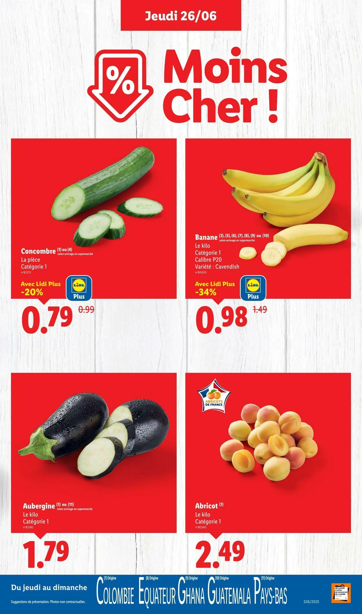 Lidl du 26 juin au 2 juillet 2025 - Catalogue page 3