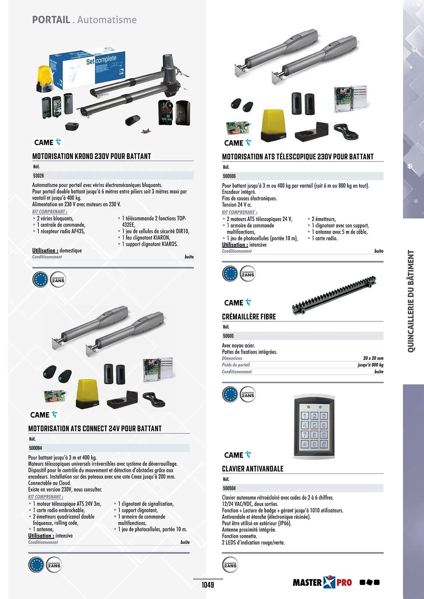Catalogue Master Pro du 28 janvier au 30 décembre 2028 - Catalogue page 1053