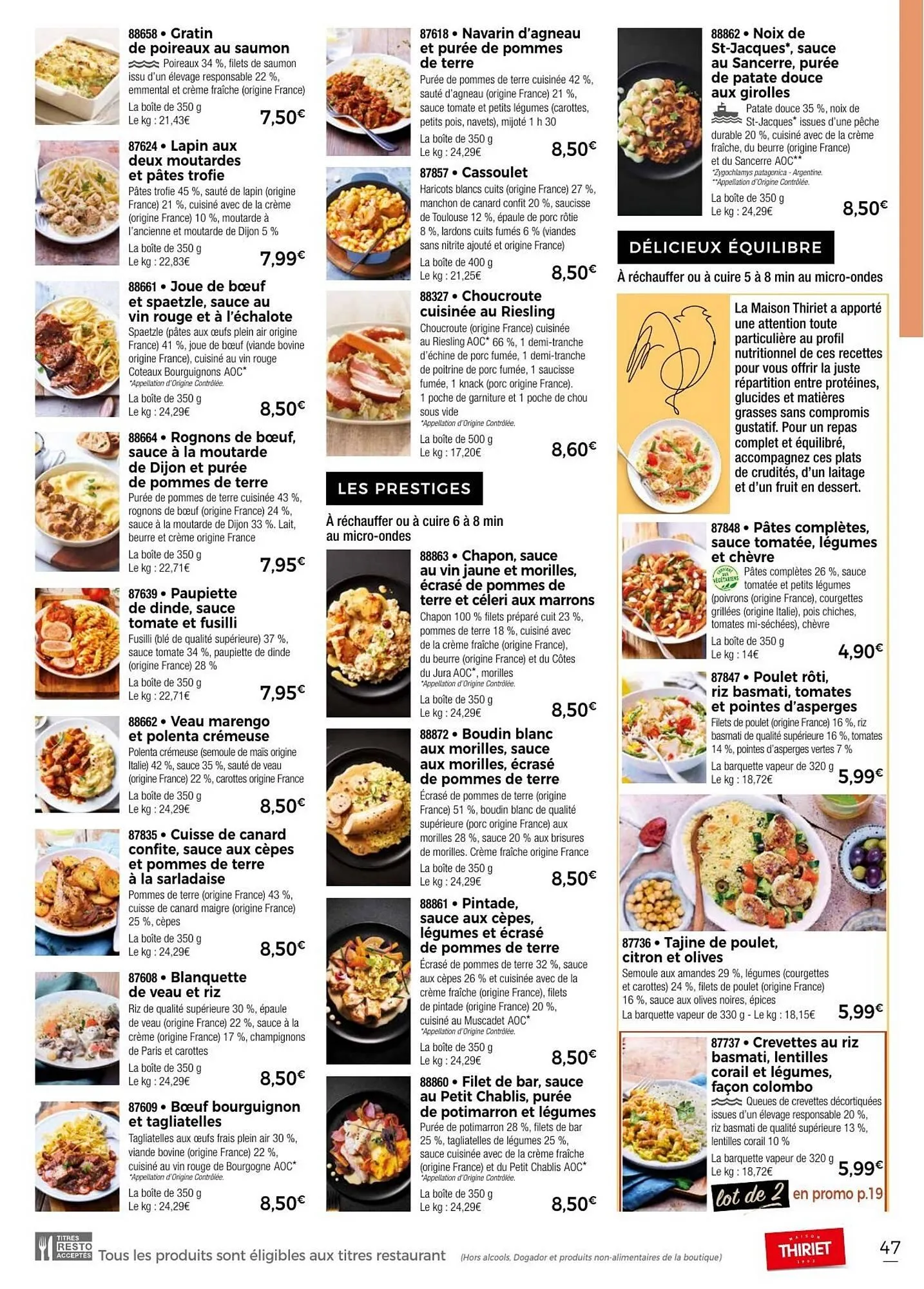 Catalogue Thiriet du 1 janvier au 30 janvier 2026 - Catalogue page 47