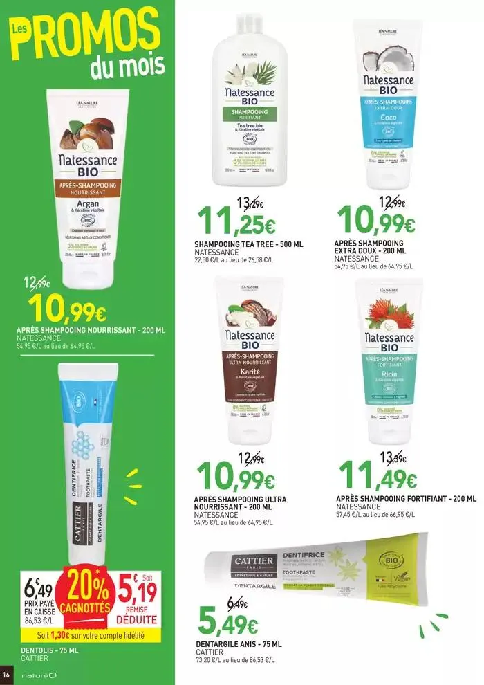 Votre fidélité récompensée sur une sélection de produits du 25 février au 23 mars 2025 - Catalogue page 16