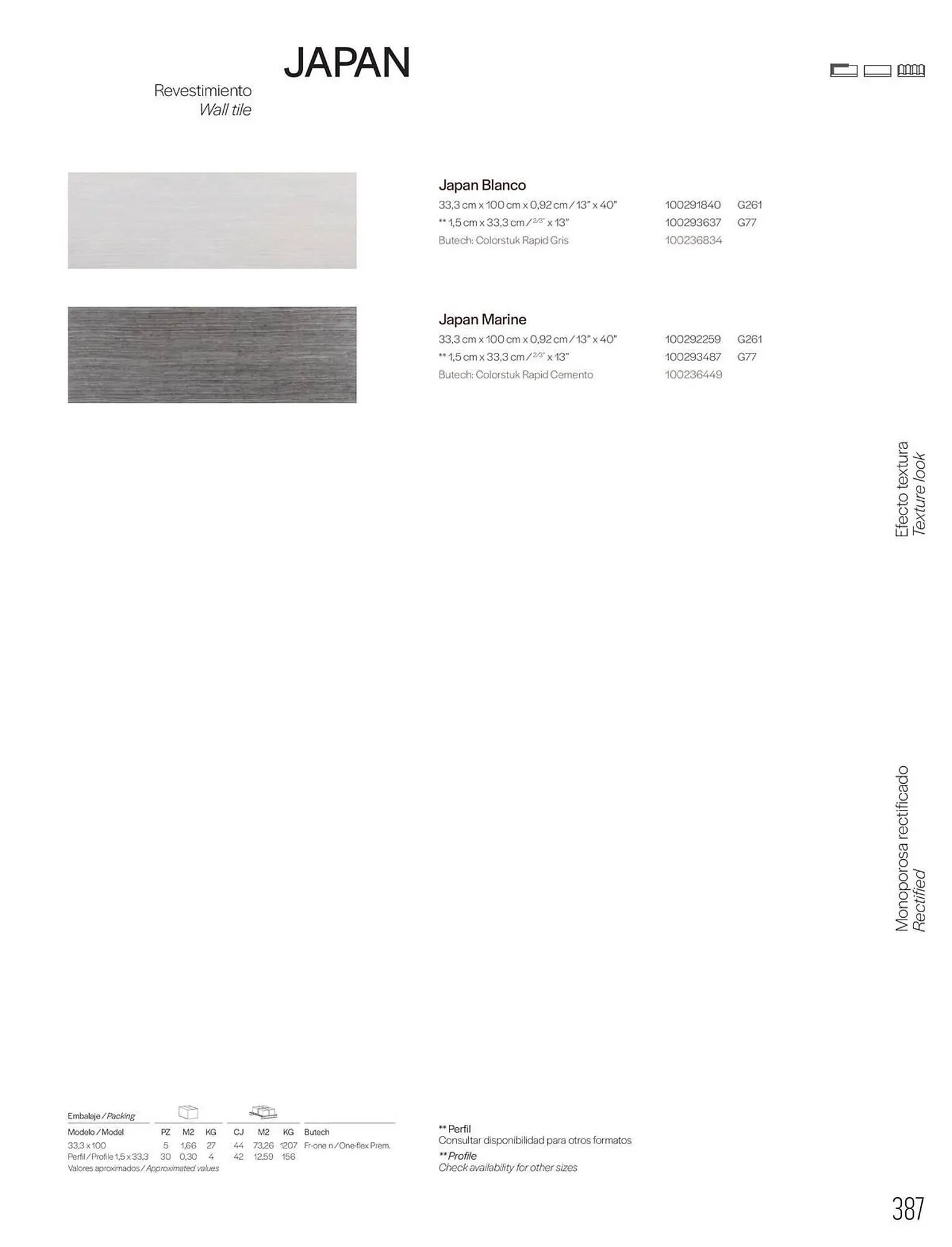 Catalogue Porcelanosa du 27 janvier au 31 décembre 2025 - Catalogue page 389