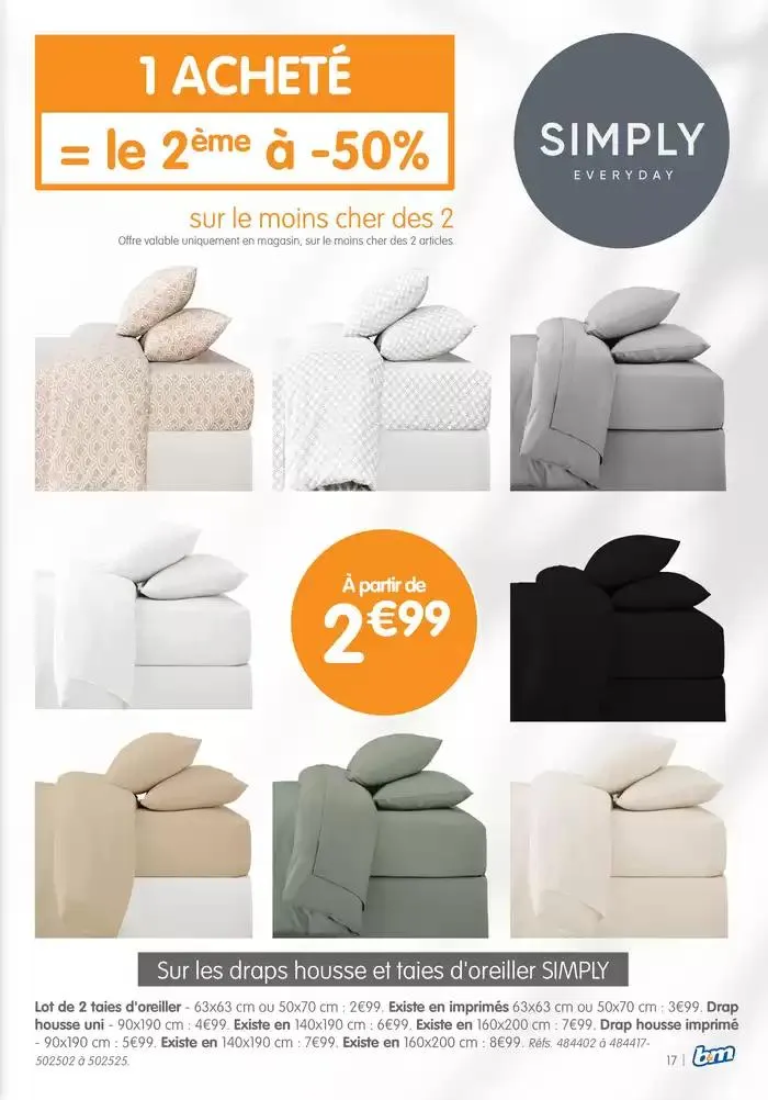 Mois du Blanc du 3 janvier au 28 janvier 2025 - Catalogue page 17