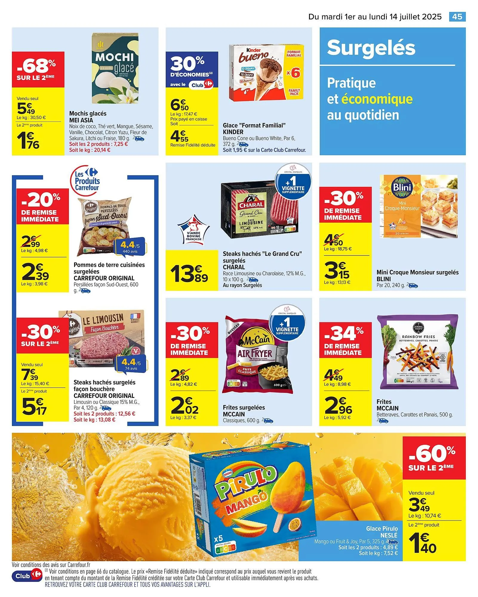 Catalogue Carrefour du 1 juillet au 14 juillet 2025 - Catalogue page 47