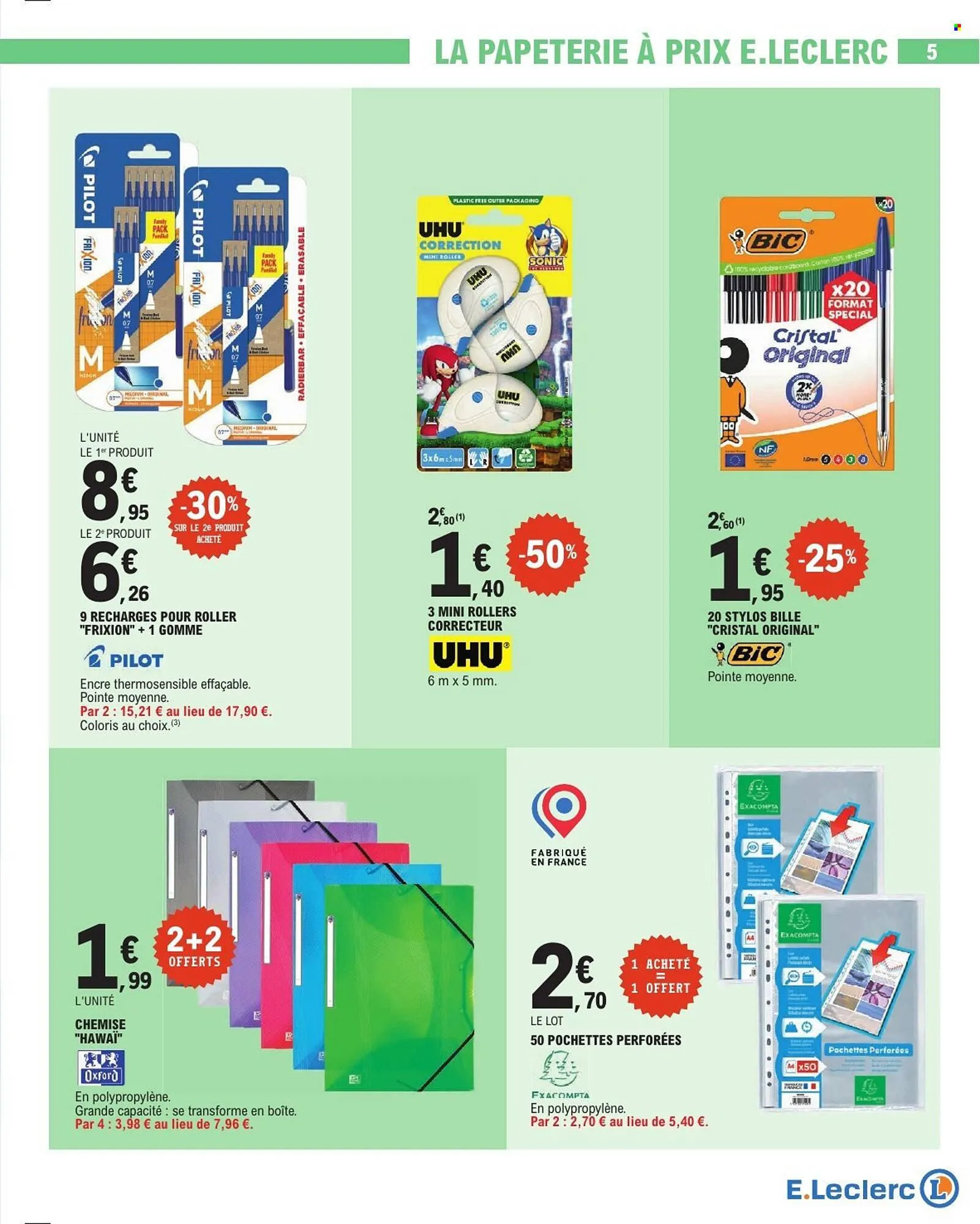 Catalogue E.Leclerc du 15 juillet au 26 juillet 2025 - Catalogue page 5