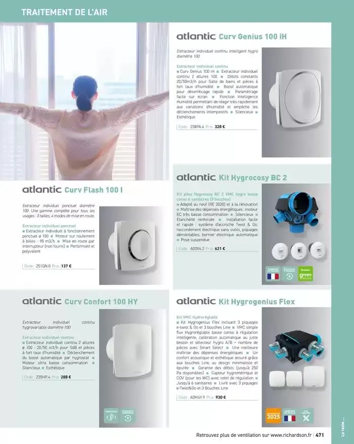 SALLE DE DE BAINS ET CARRELAGE 2025 du 11 avril au 31 décembre 2025 - Catalogue page 473