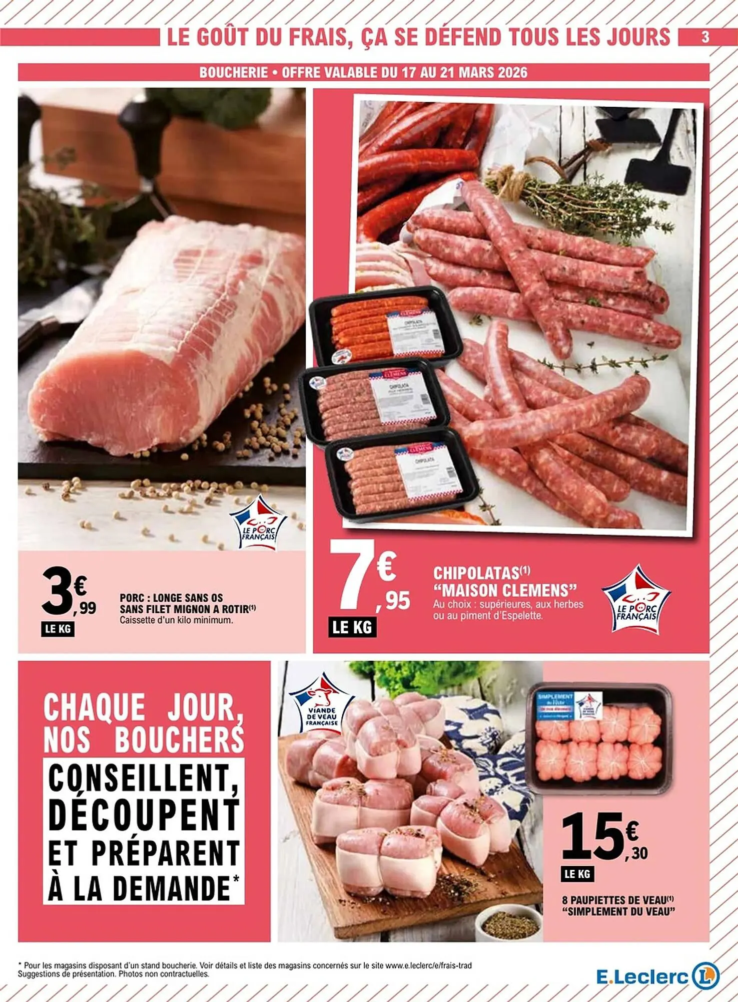 Catalogue E.Leclerc du 17 mars au 28 mars 2026 - Catalogue page 3