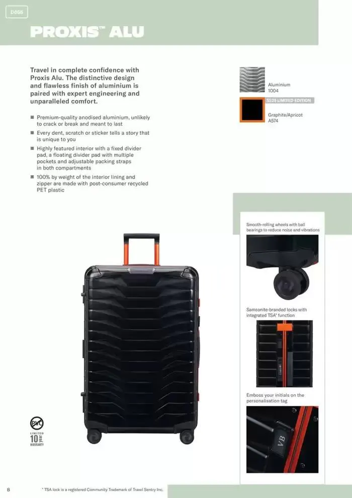 Samsonite Product catalogue 2025 du 23 décembre au 31 décembre 2025 - Catalogue page 188