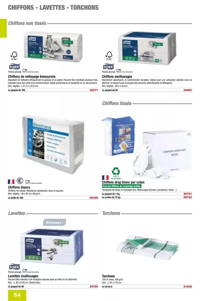 Catalogue Entreprises 2025 du 13 janvier au 31 décembre 2025 - Catalogue page 56