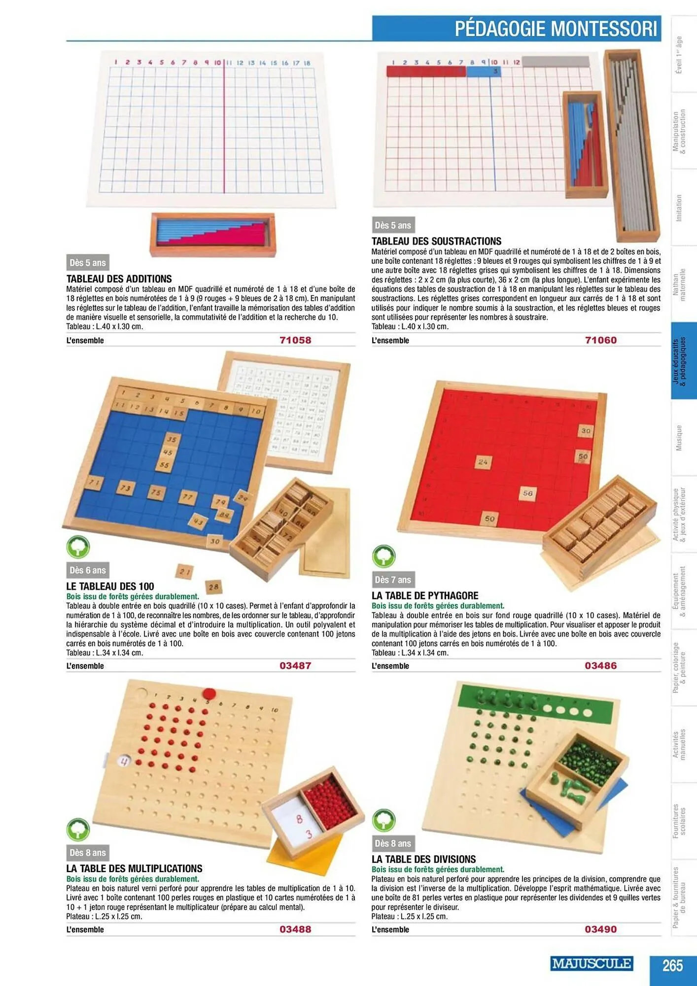 Catalogue Majuscule du 5 mars au 31 décembre 2025 - Catalogue page 289