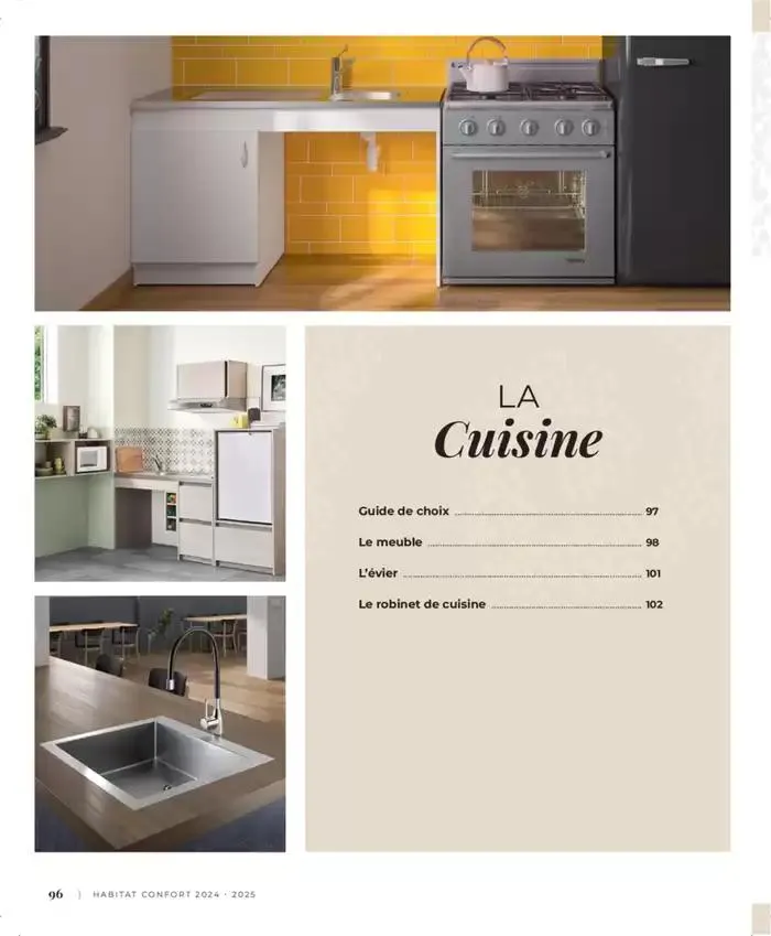 Cedeo Habitat confort du 1 octobre au 31 mai 2025 - Catalogue page 103