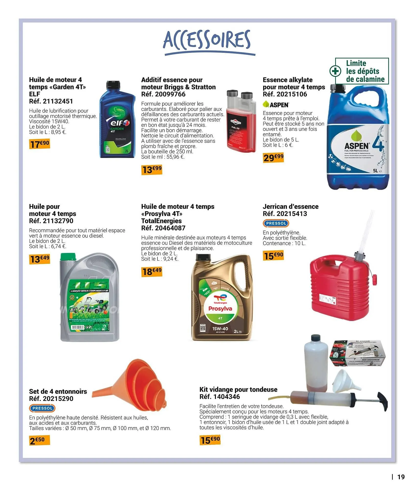 Catalogue Gamm vert du 5 mars au 31 décembre 2025 - Catalogue page 19