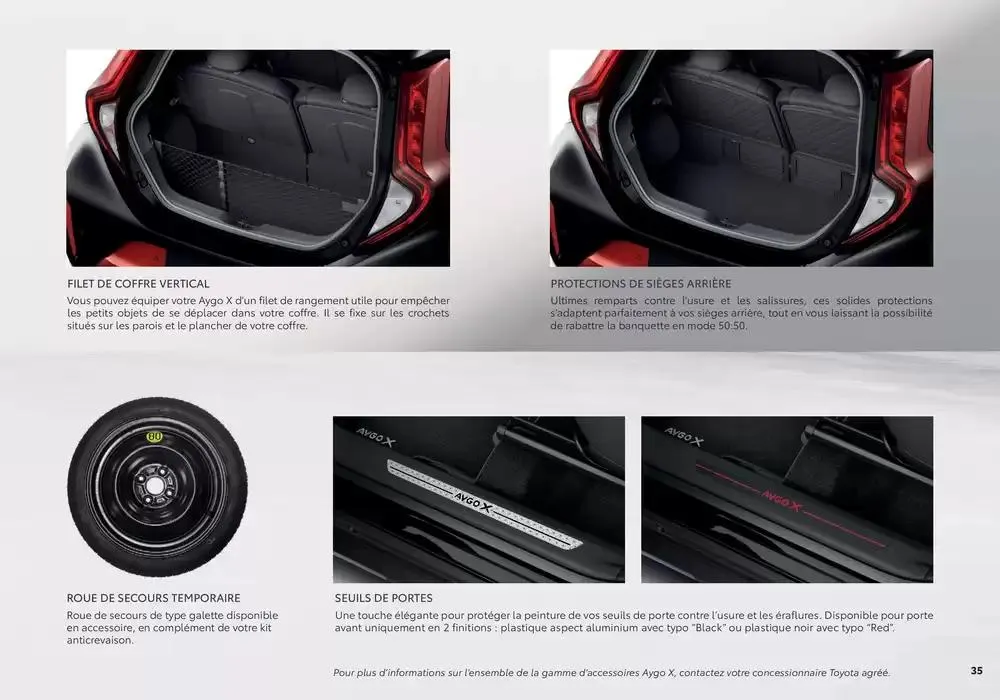 Toyota Aygo X du 16 avril au 16 avril 2026 - Catalogue page 35