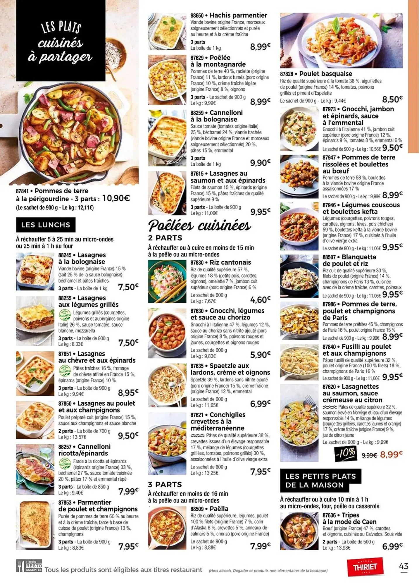 Catalogue Thiriet du 11 juillet au 6 août 2025 - Catalogue page 43