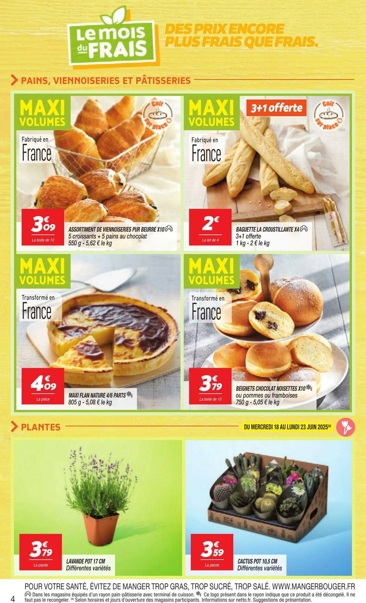 Netto Catalogue actuel du 17 juin au 23 juin 2025 - Catalogue page 4