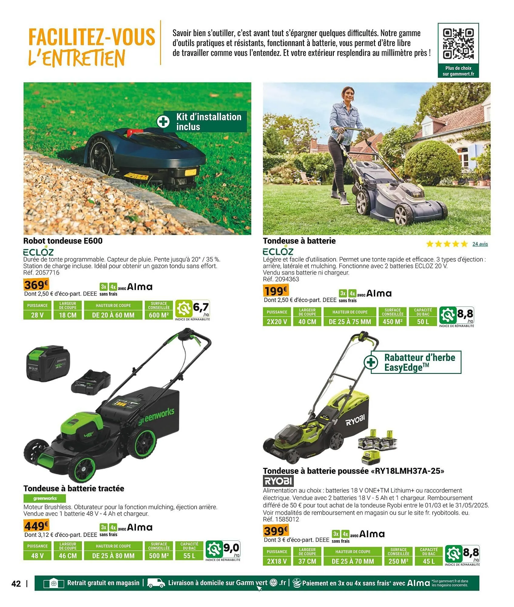 Catalogue Gamm vert du 19 mars au 1 juin 2025 - Catalogue page 42