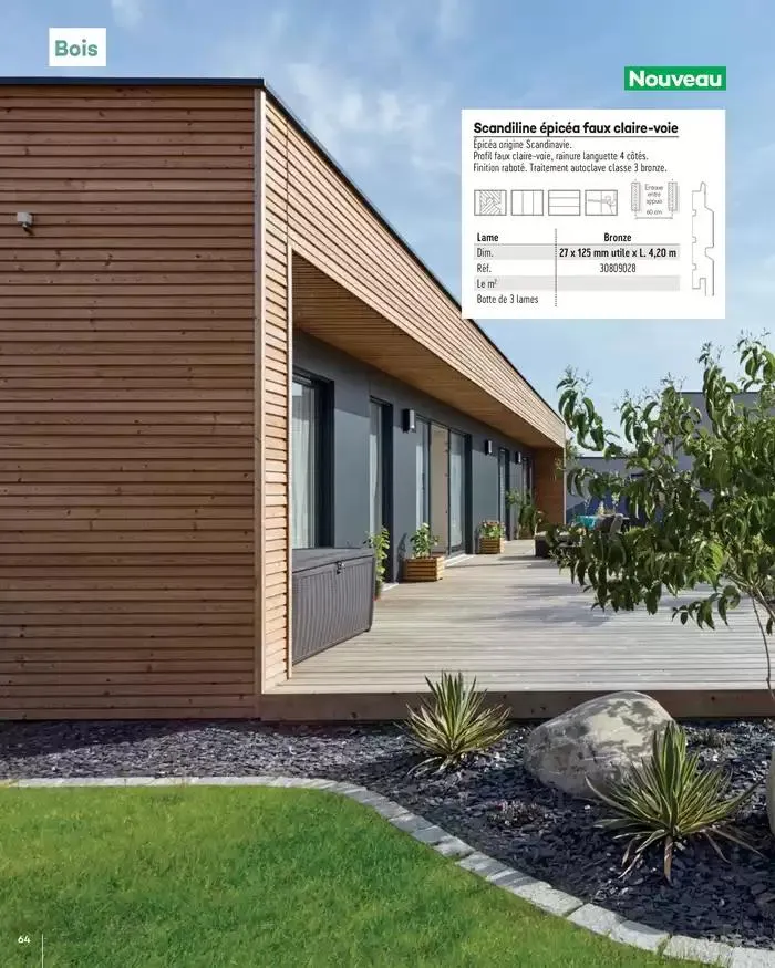 Aménagements Extérieurs 2025 du 1 janvier au 31 décembre 2025 - Catalogue page 64