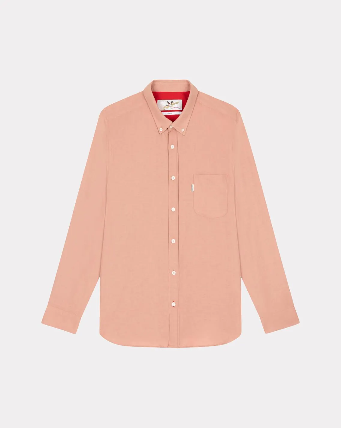 Chemise pocket orange