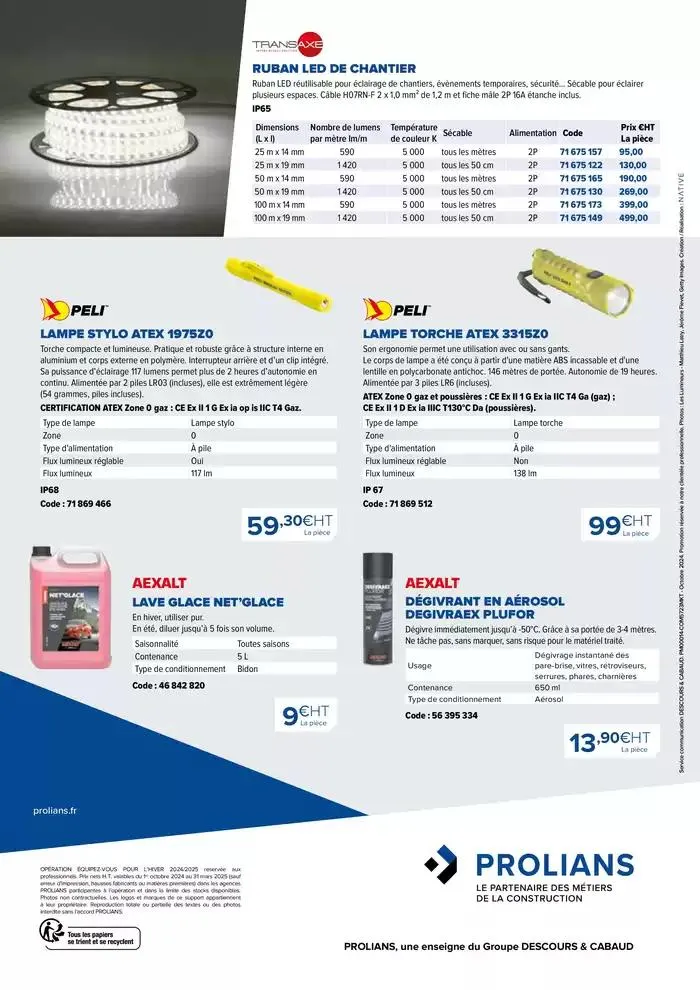 Équipez-vous pour l'hiver automne-hiver 2024-25 du 2 octobre au 31 mars 2025 - Catalogue page 32