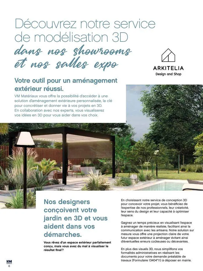 Extériéurs du 14 mars au 20 janvier 2026 - Catalogue page 6