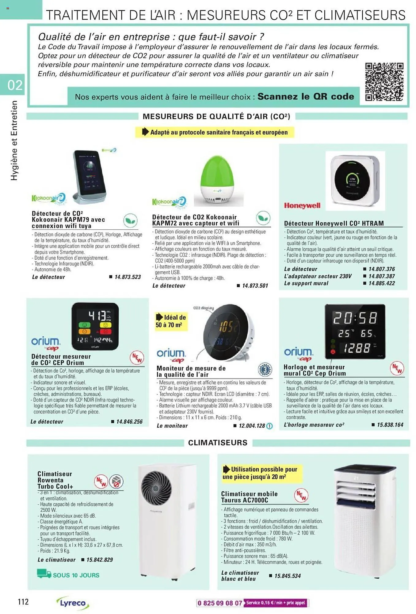 Catalogue Lyreco du 15 mai au 31 décembre 2023 - Catalogue page 112
