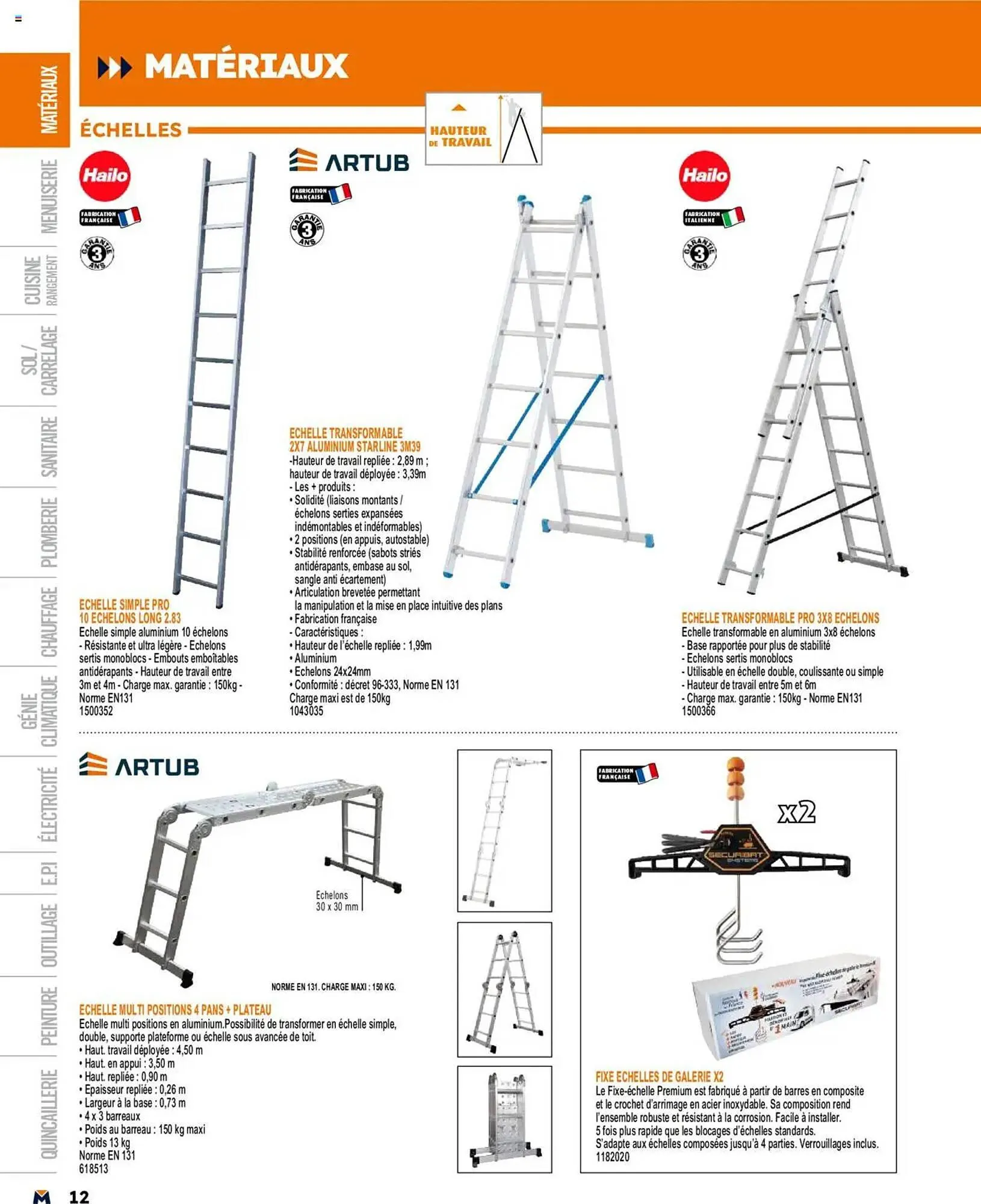 Catalogue Bricoman du 19 mars au 31 décembre 2025 - Catalogue page 12