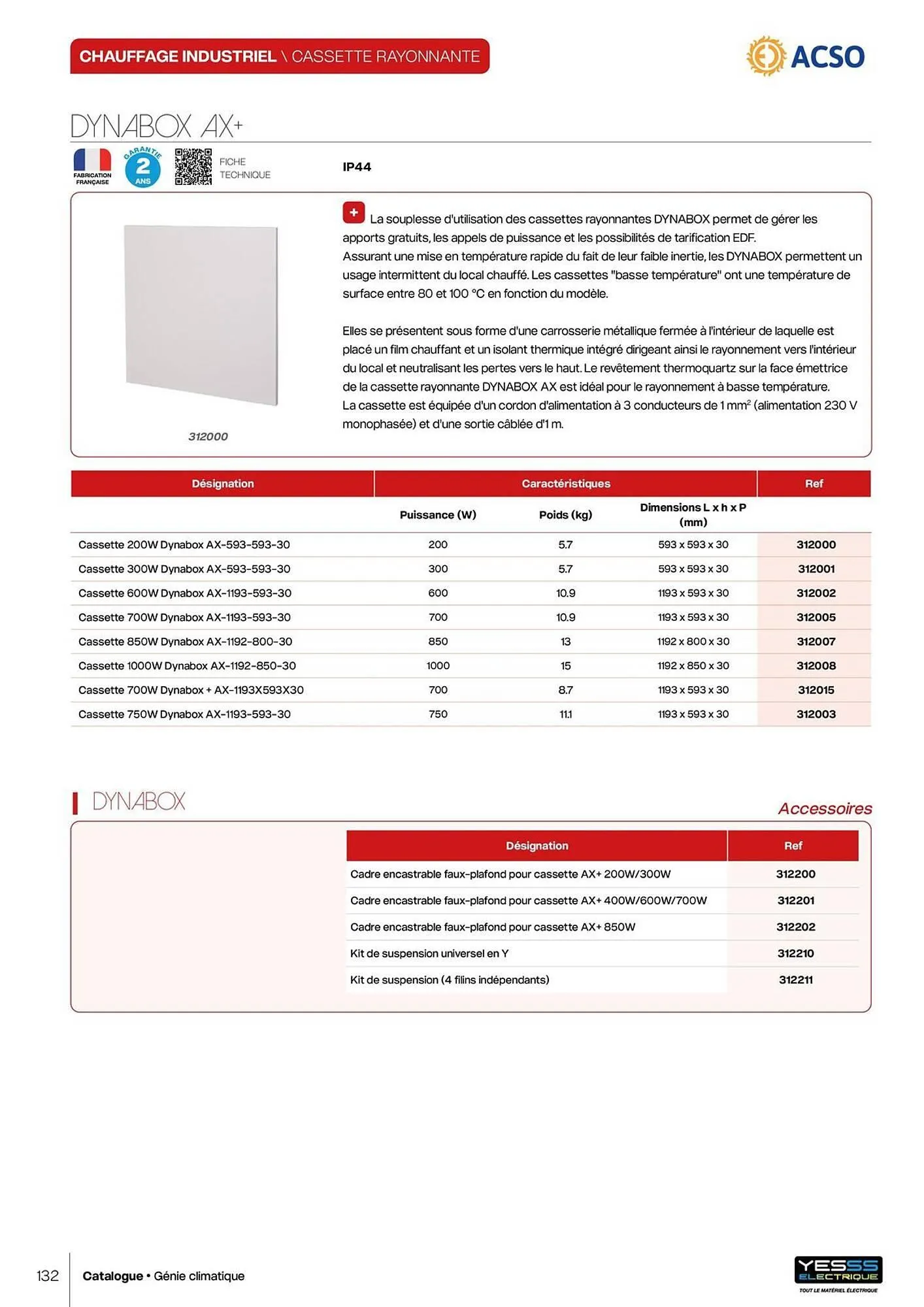 Catalogue Yesss electrique du 14 octobre au 31 décembre 2026 - Catalogue page 134